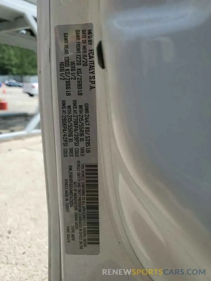 14 Photograph of a damaged car ZFBHRFBB4M6T42034 RAM All Models 2021