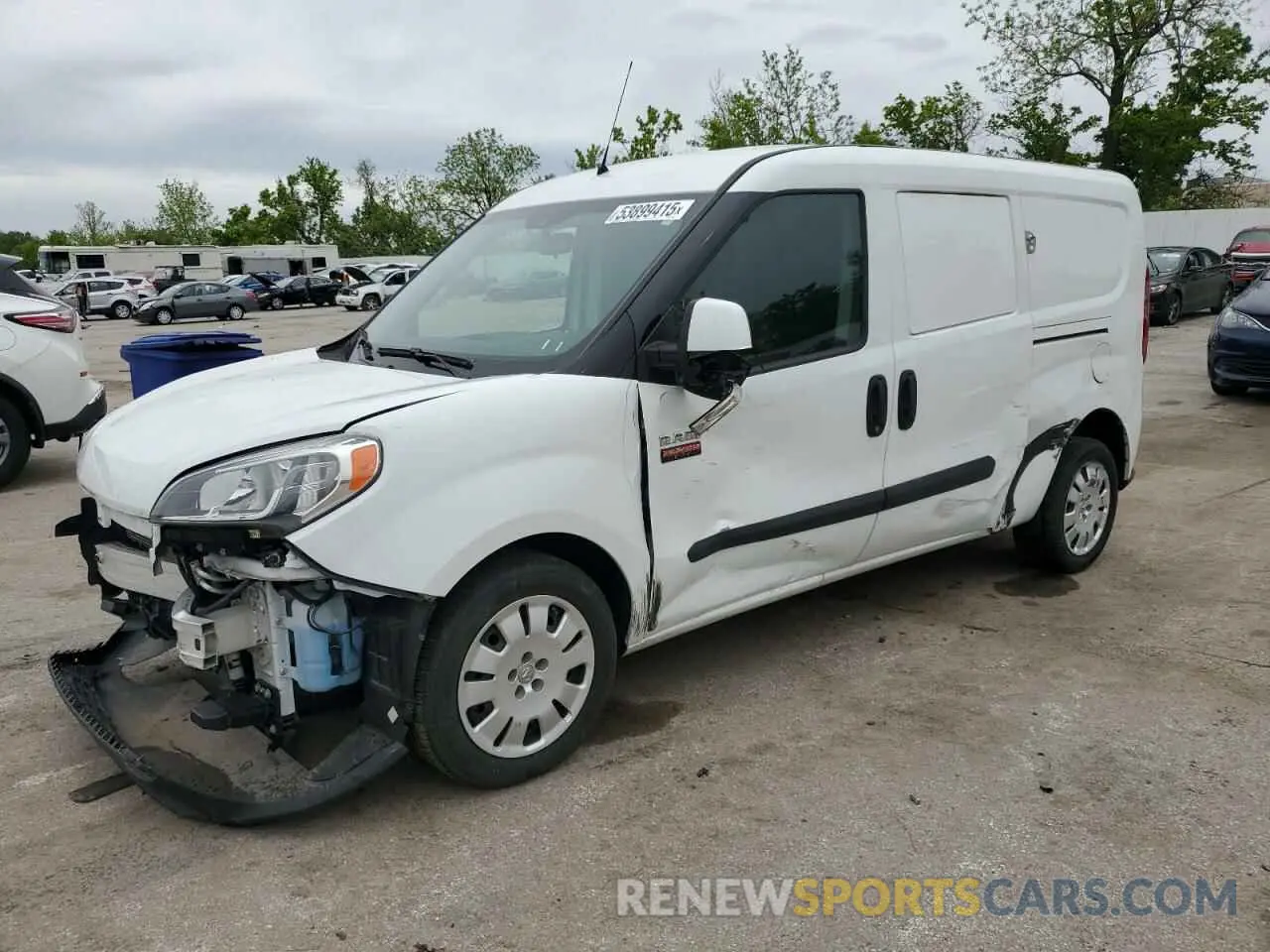 1 Photograph of a damaged car ZFBHRFBB5M6V74805 RAM All Models 2021