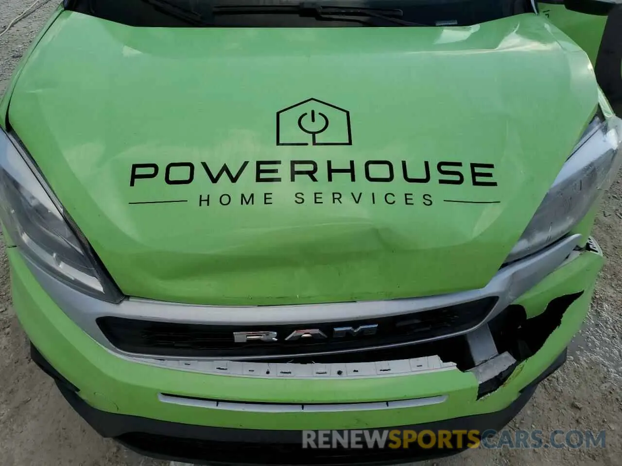 12 Photograph of a damaged car ZFBHRFBB9M6U48933 RAM All Models 2021