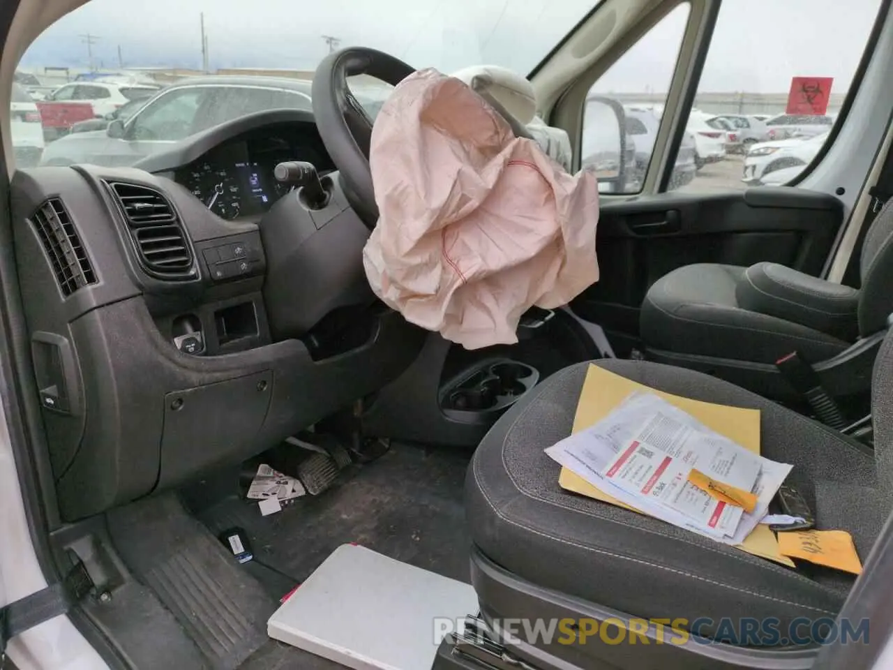 10 Photograph of a damaged car 3C6LRVCG2NE111339 RAM All Models 2022