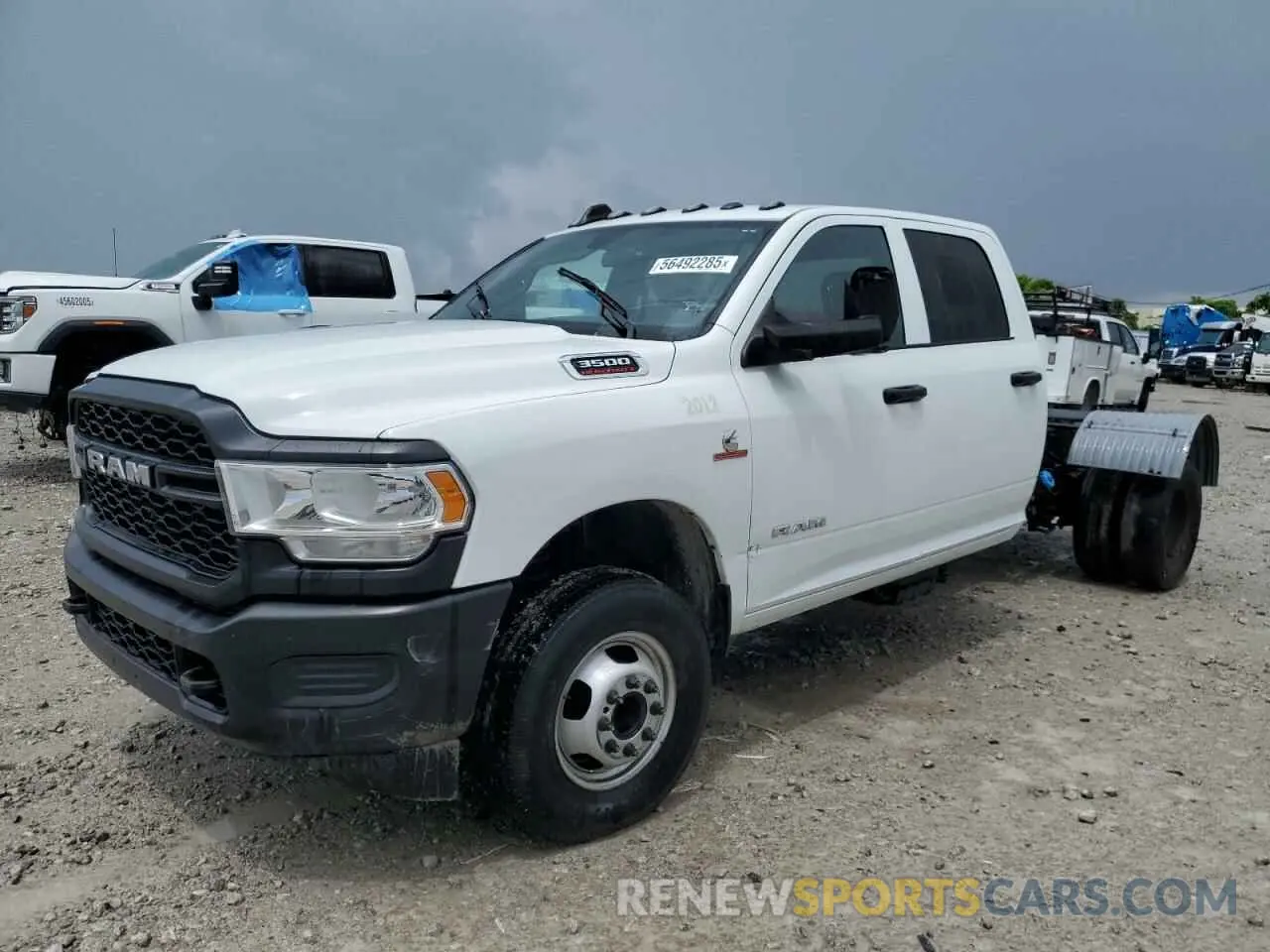 1 Photograph of a damaged car 3C7WRSCL0NG402012 RAM All Models 2022