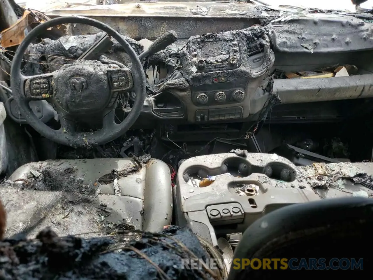 8 Photograph of a damaged car 3C7WRTCL9NG114950 RAM All Models 2022