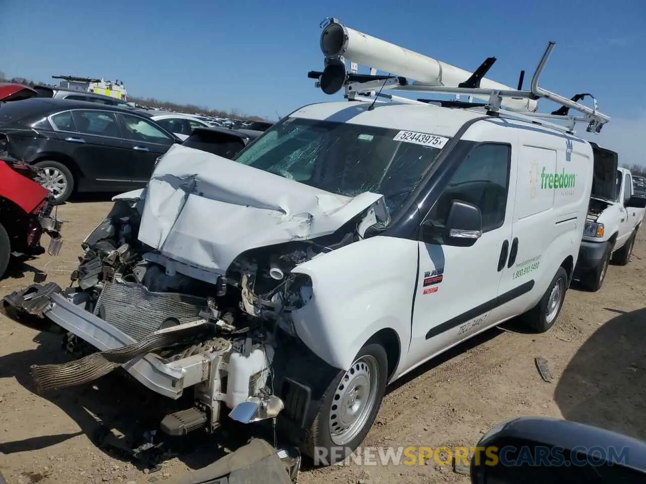 1 Photograph of a damaged car ZFBHRFAB1N6W52936 RAM All Models 2022