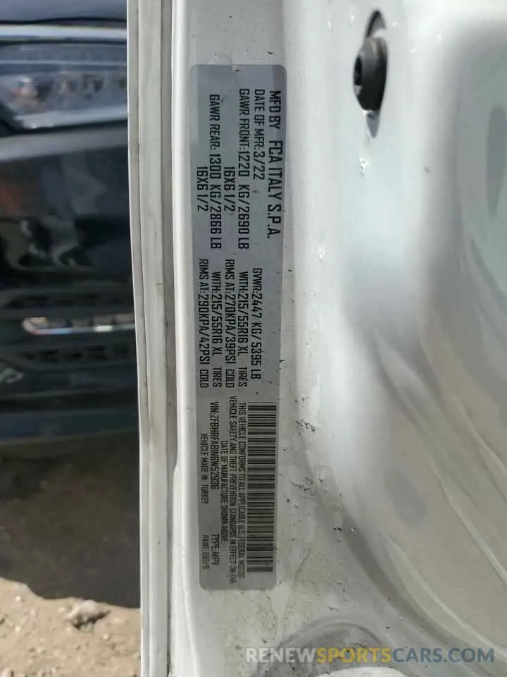 13 Photograph of a damaged car ZFBHRFAB1N6W52936 RAM All Models 2022