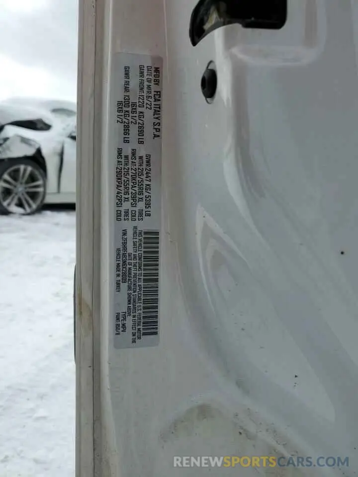 12 Photograph of a damaged car ZFBHRFAB3N6X28009 RAM All Models 2022