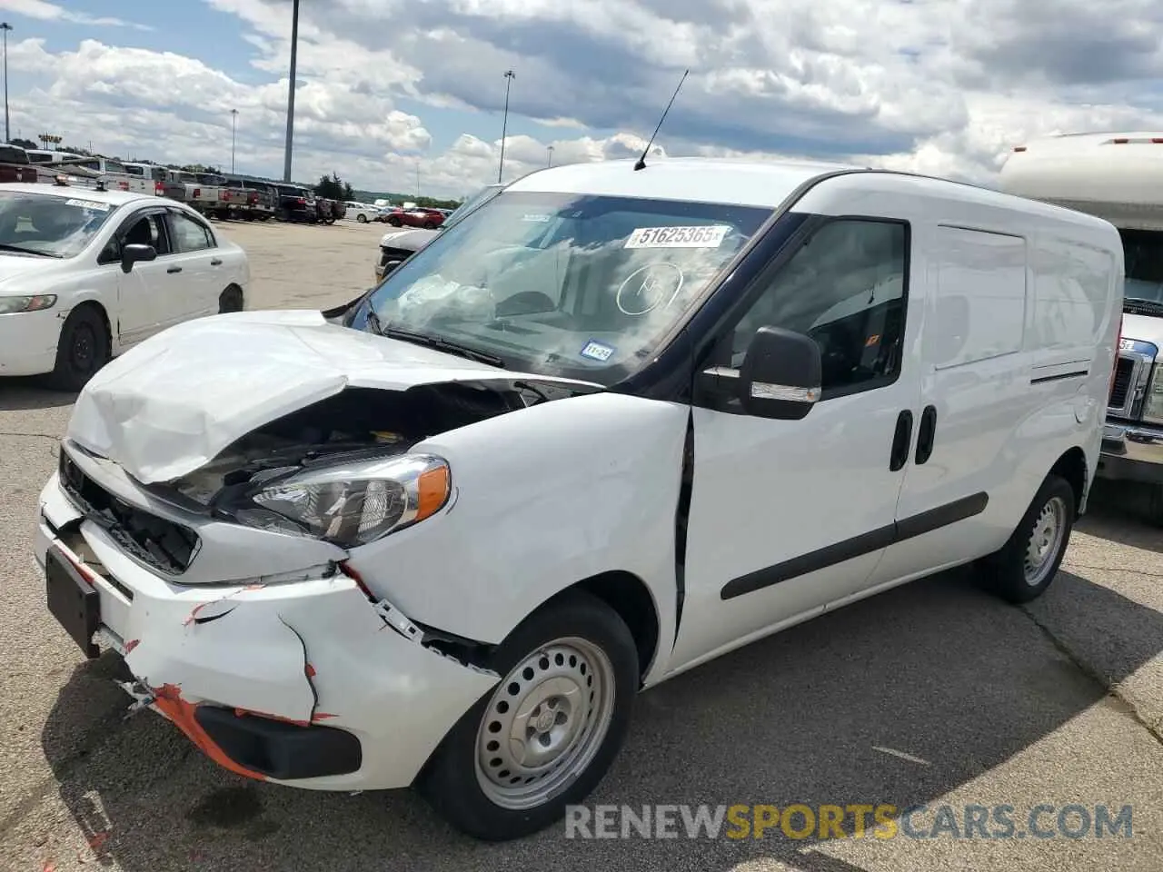1 Photograph of a damaged car ZFBHRFABXN6W61876 RAM All Models 2022