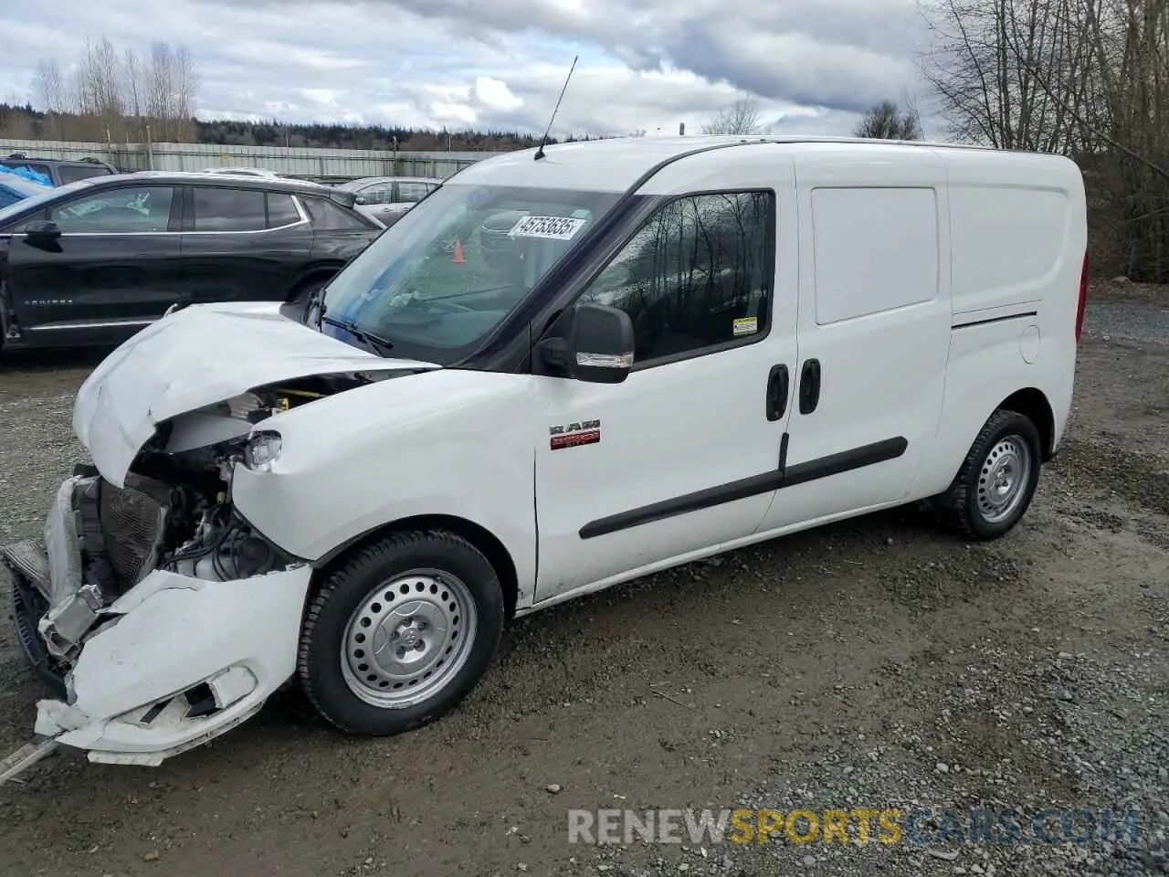 1 Photograph of a damaged car ZFBHRFABXN6W68455 RAM All Models 2022