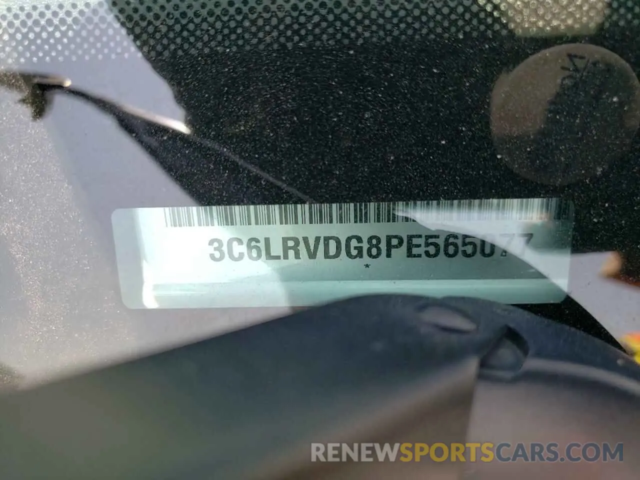 13 Photograph of a damaged car 3C6LRVDG8PE565077 RAM All Models 2023