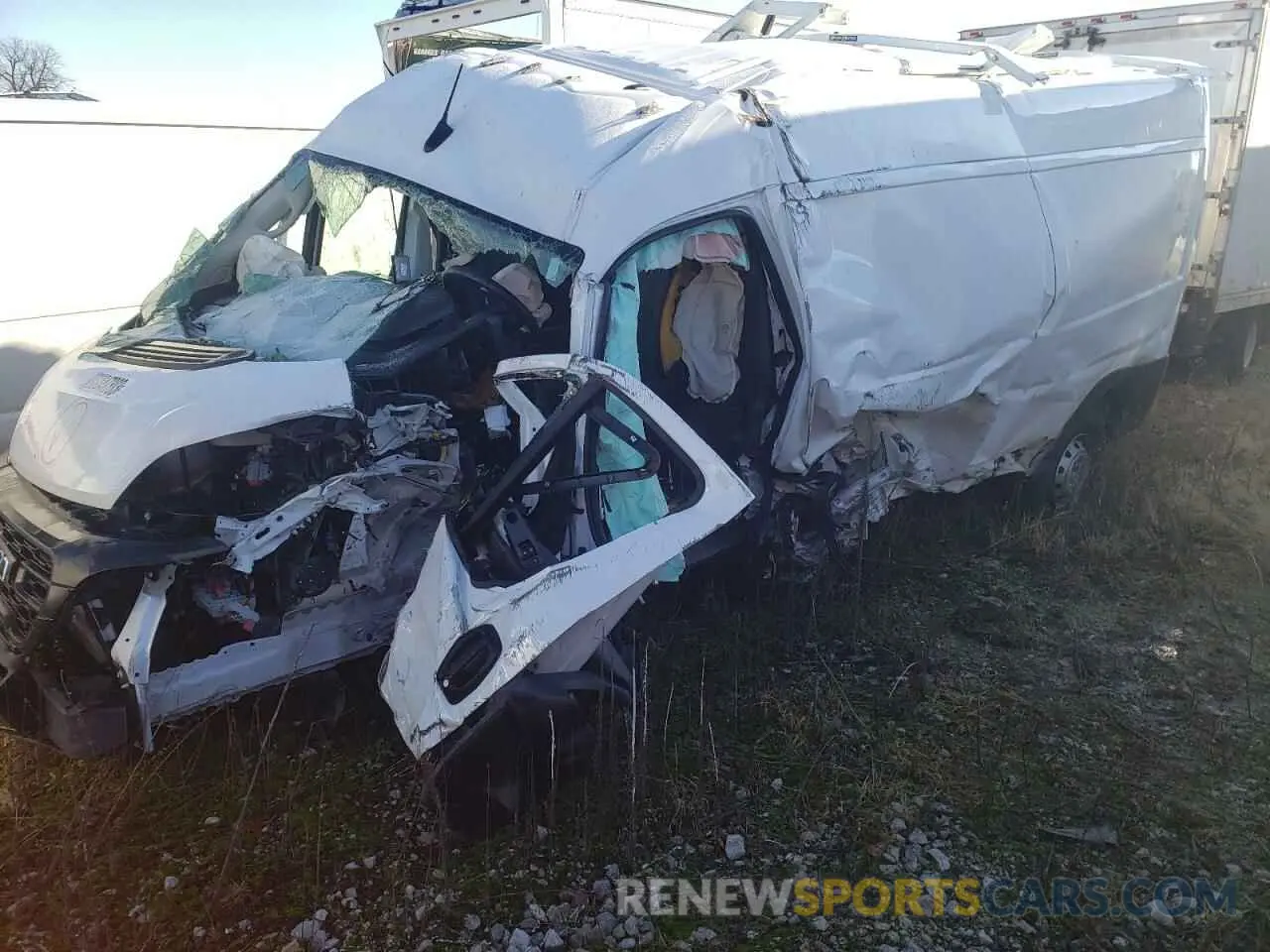 1 Photograph of a damaged car 3C6MRVHG1PE532159 RAM All Models 2023