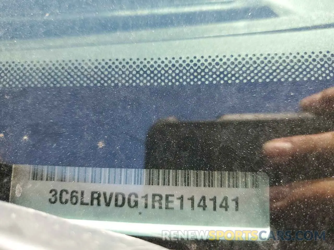 14 Photograph of a damaged car 3C6LRVDG1RE114141 RAM All Models 2024
