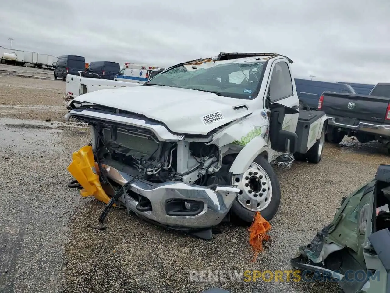 1 Photograph of a damaged car 3C7WRKAL3RG224315 RAM All Models 2024