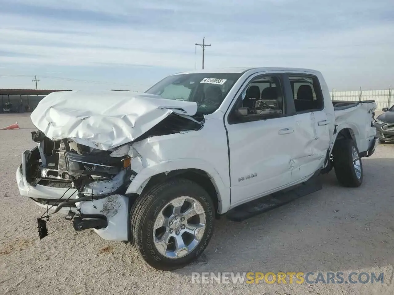 1 Photograph of a damaged car 1C6SRFFP7SN564845 RAM All Models 2025
