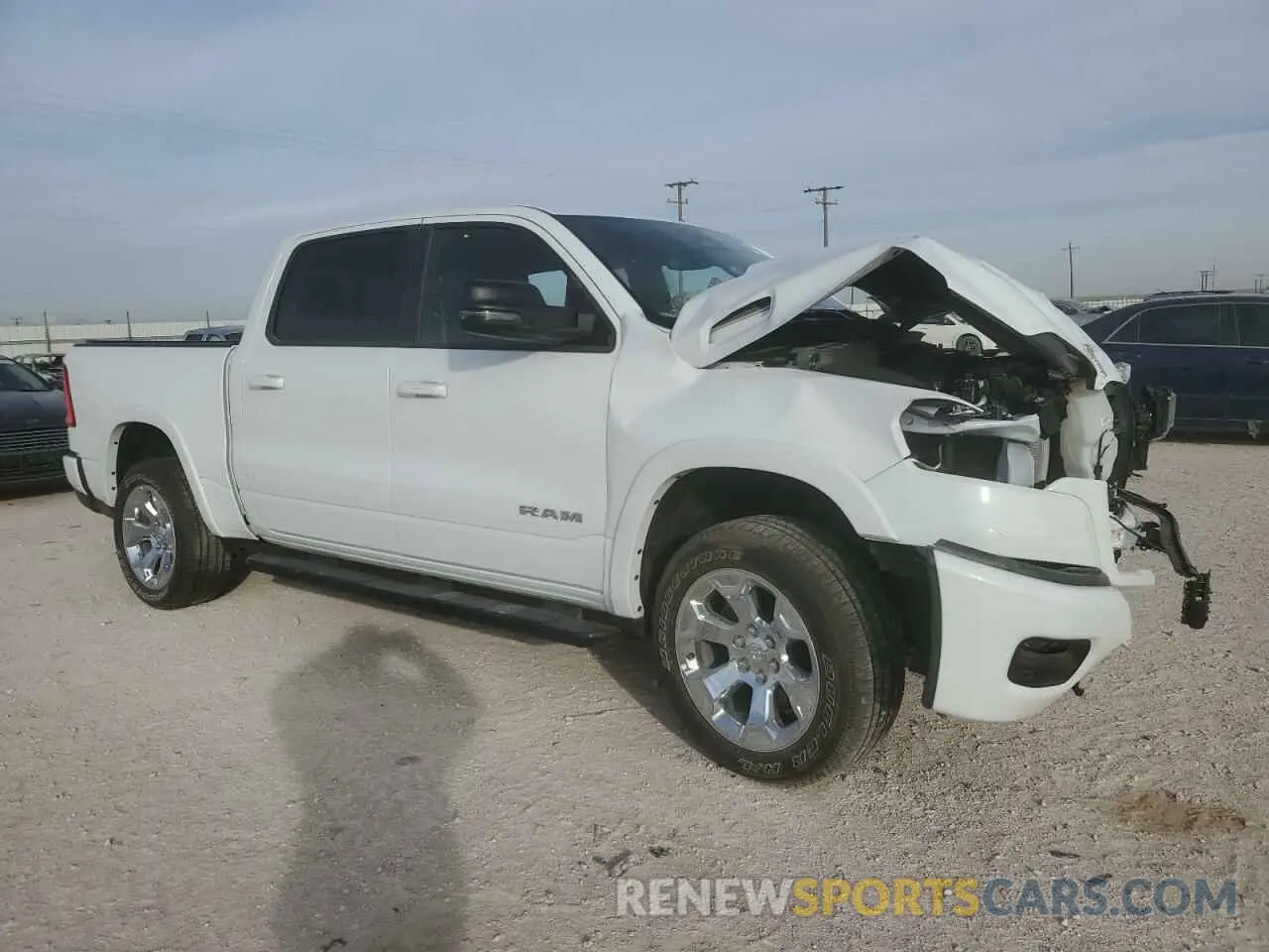 4 Photograph of a damaged car 1C6SRFFP7SN564845 RAM All Models 2025