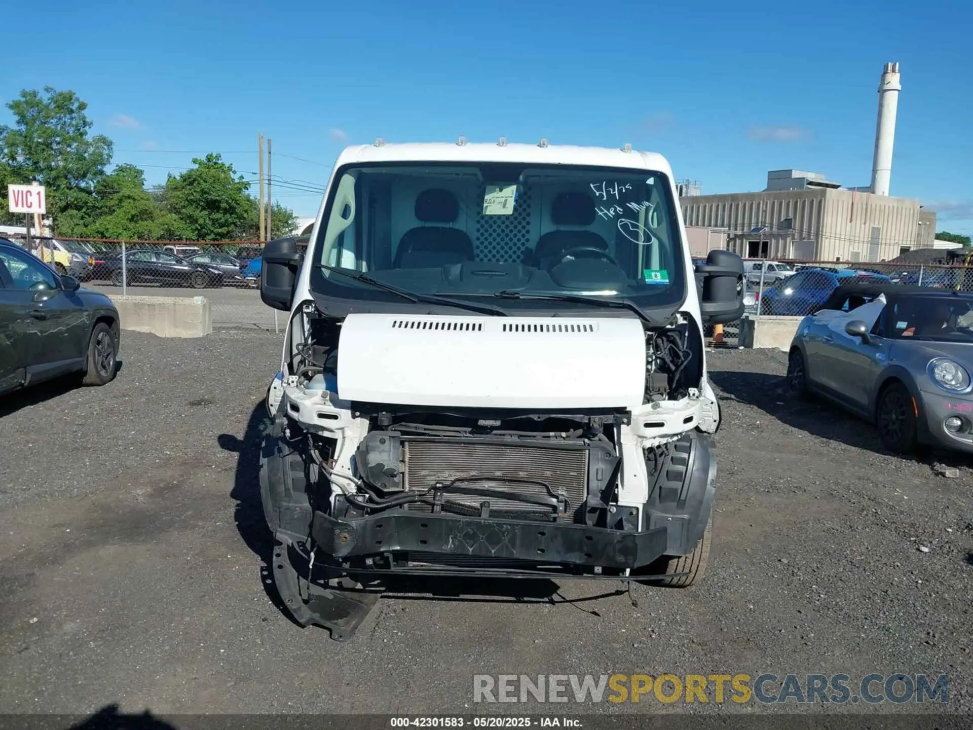 12 Photograph of a damaged car 3C6TRVAG0KE544320 RAM PROMASTER 1500 2019