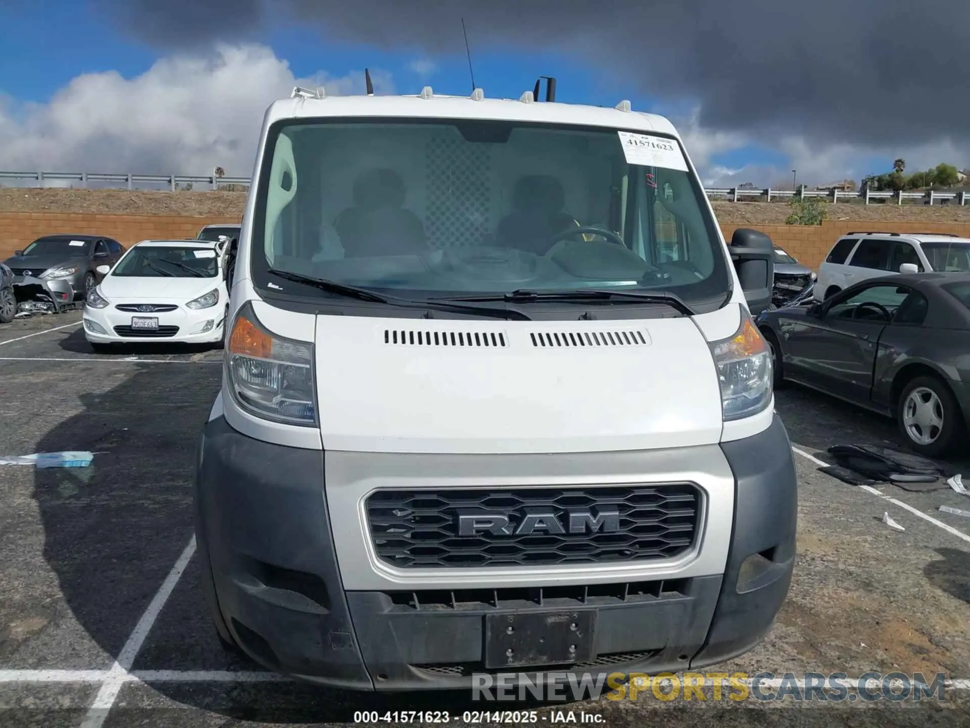 12 Photograph of a damaged car 3C6TRVAGXKE536578 RAM PROMASTER 1500 2019