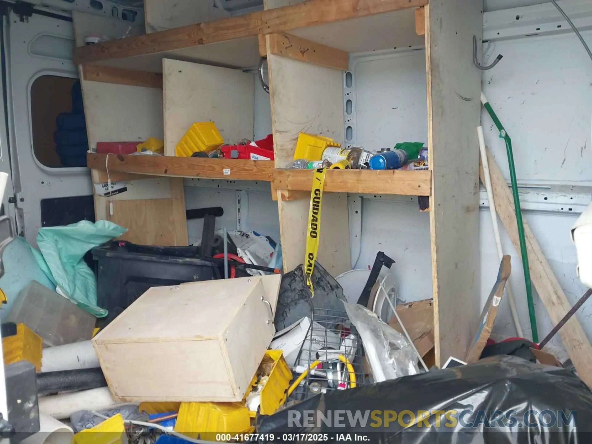 8 Photograph of a damaged car 3C6TRVBG3KE532824 RAM PROMASTER 1500 2019