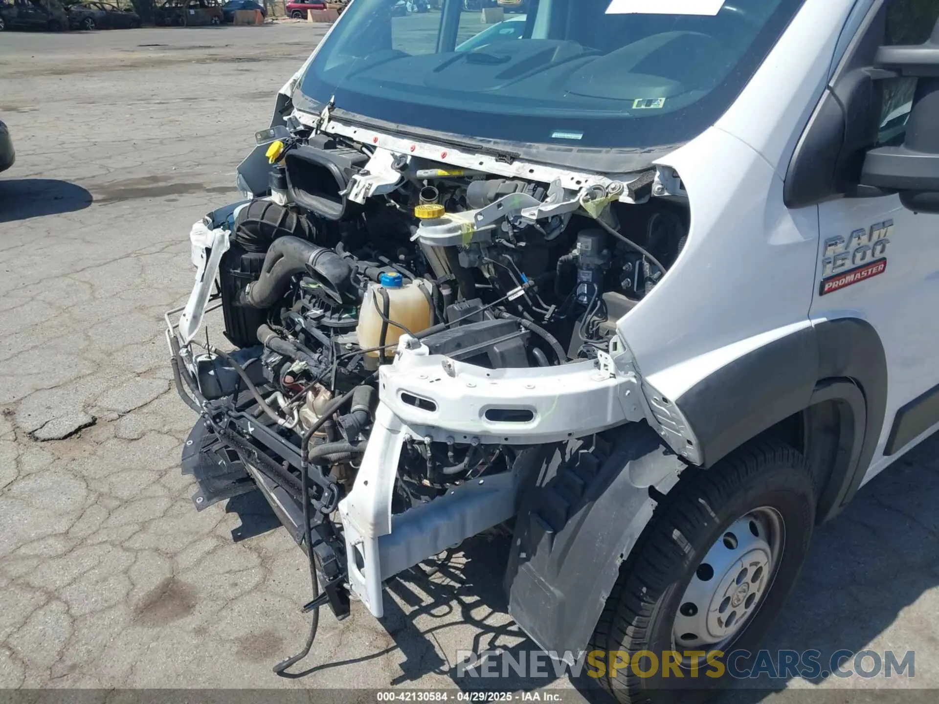 6 Photograph of a damaged car 3C6TRVBG9KE515865 RAM PROMASTER 1500 2019