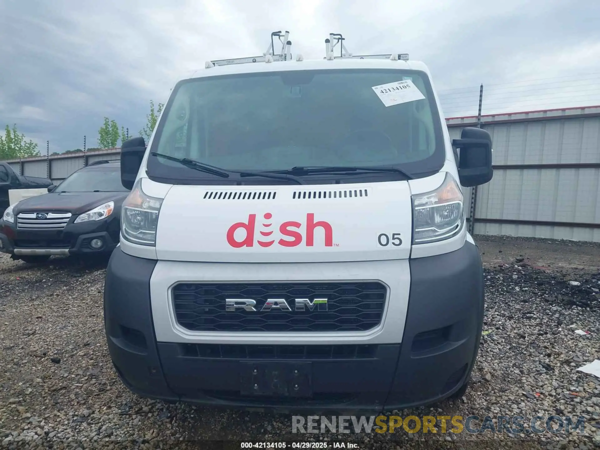 13 Photograph of a damaged car 3C6TRVAG6LE138219 RAM PROMASTER 1500 2020