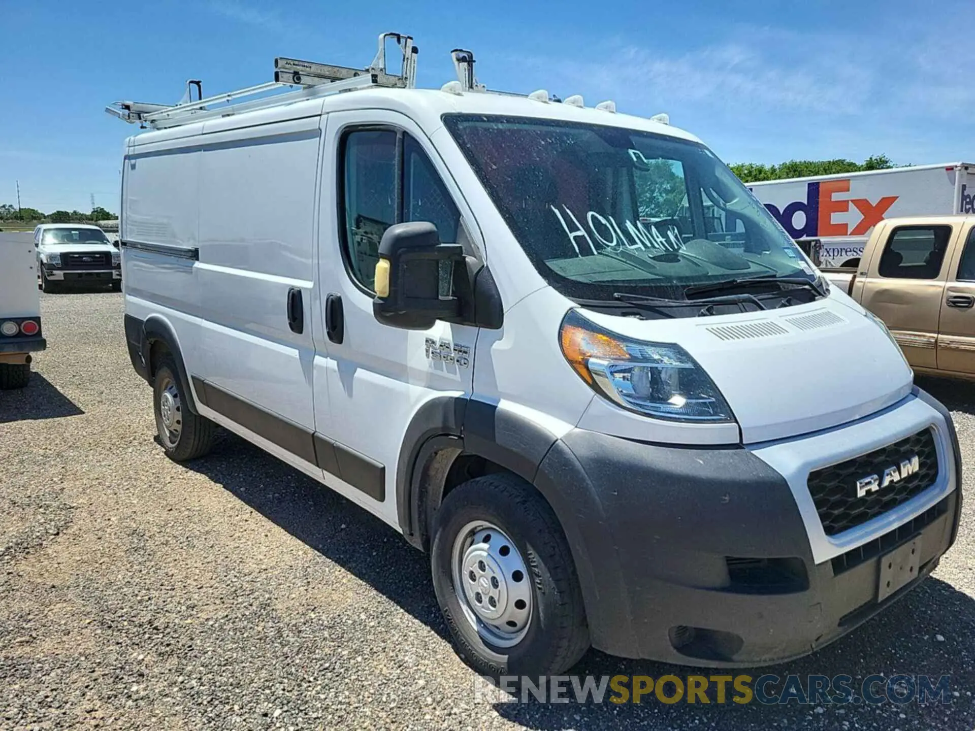21 Photograph of a damaged car 3C6TRVAGXLE135341 RAM PROMASTER 1500 2020