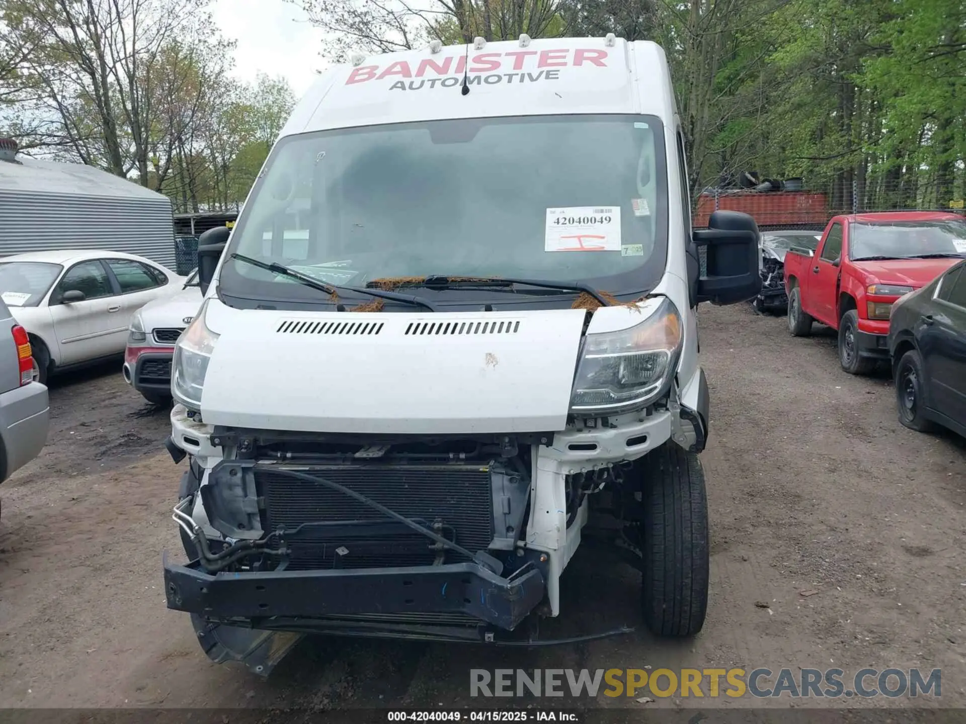 12 Photograph of a damaged car 3C6TRVBG2LE127216 RAM PROMASTER 1500 2020
