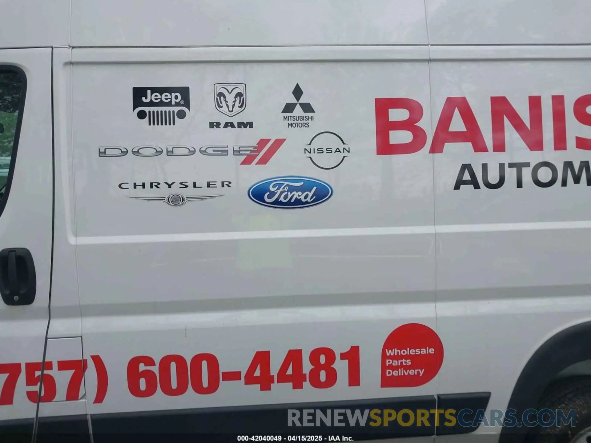 14 Photograph of a damaged car 3C6TRVBG2LE127216 RAM PROMASTER 1500 2020