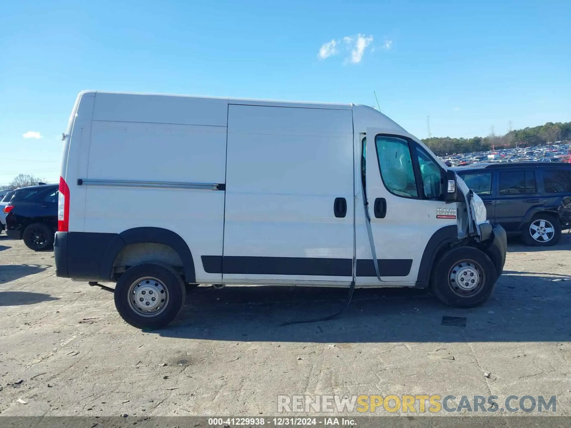13 Photograph of a damaged car 3C6TRVBG8LE127219 RAM PROMASTER 1500 2020