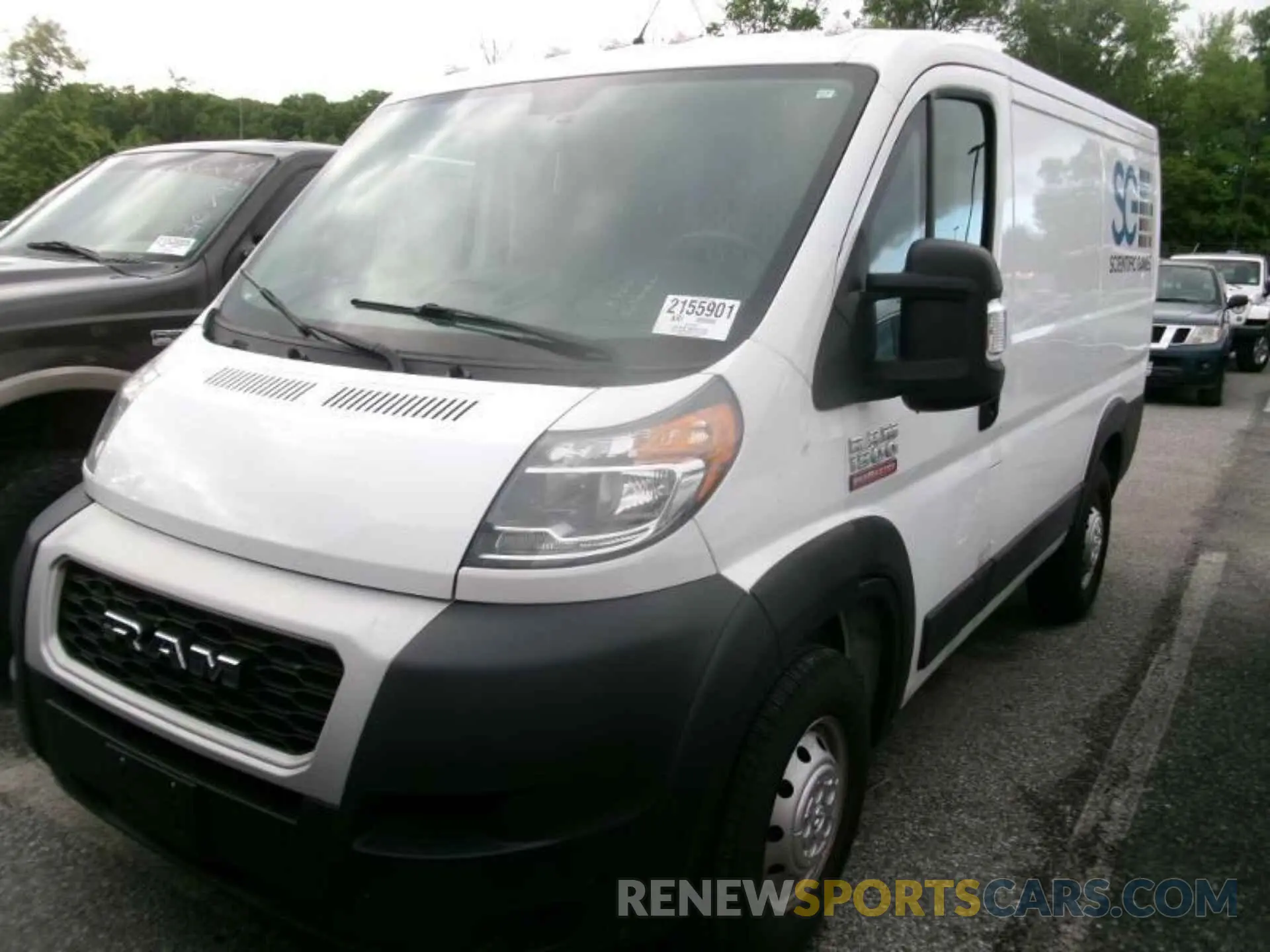 10 Photograph of a damaged car 3C6TRVNG7LE122766 RAM PROMASTER 1500 2020