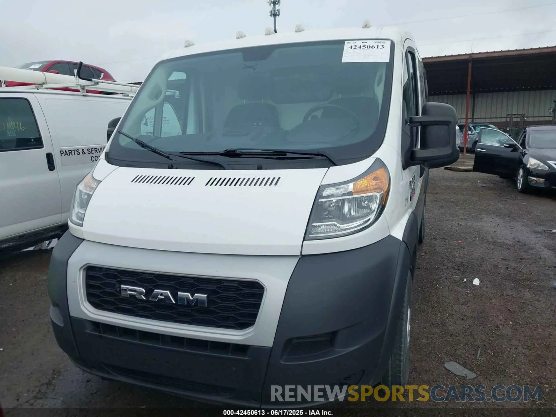 12 Photograph of a damaged car 3C6LRVAG1ME530011 RAM PROMASTER 1500 2021