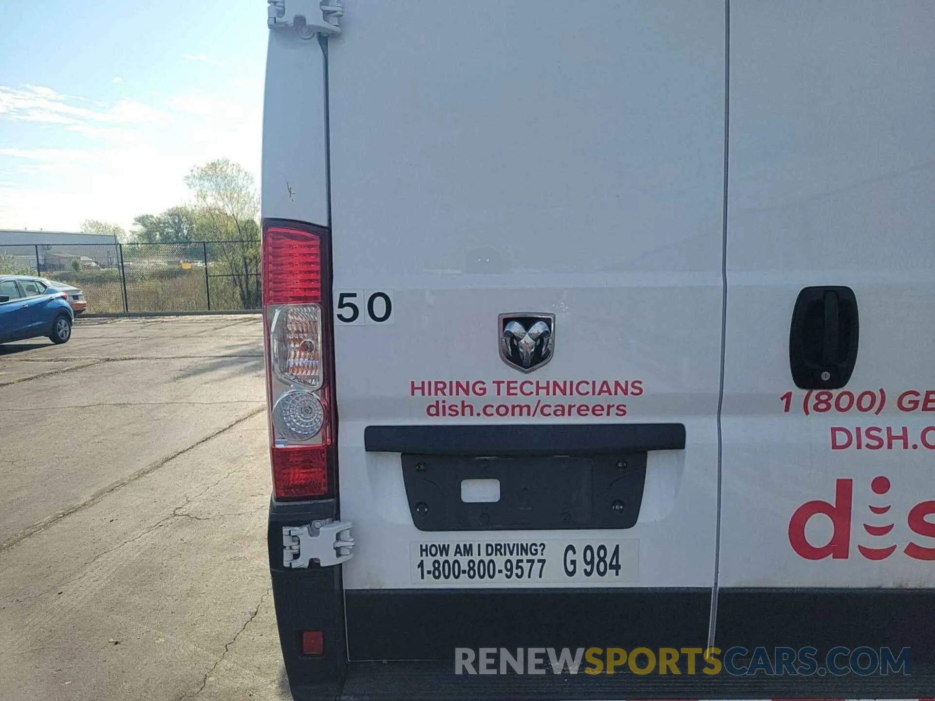 23 Photograph of a damaged car 3C6LRVAG5ME514961 RAM PROMASTER 1500 2021