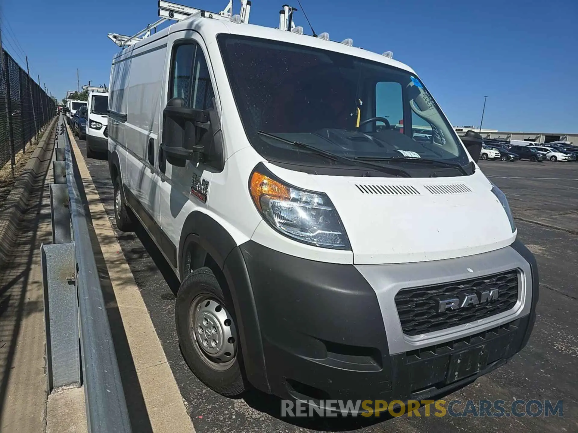 8 Photograph of a damaged car 3C6LRVAG5ME514961 RAM PROMASTER 1500 2021