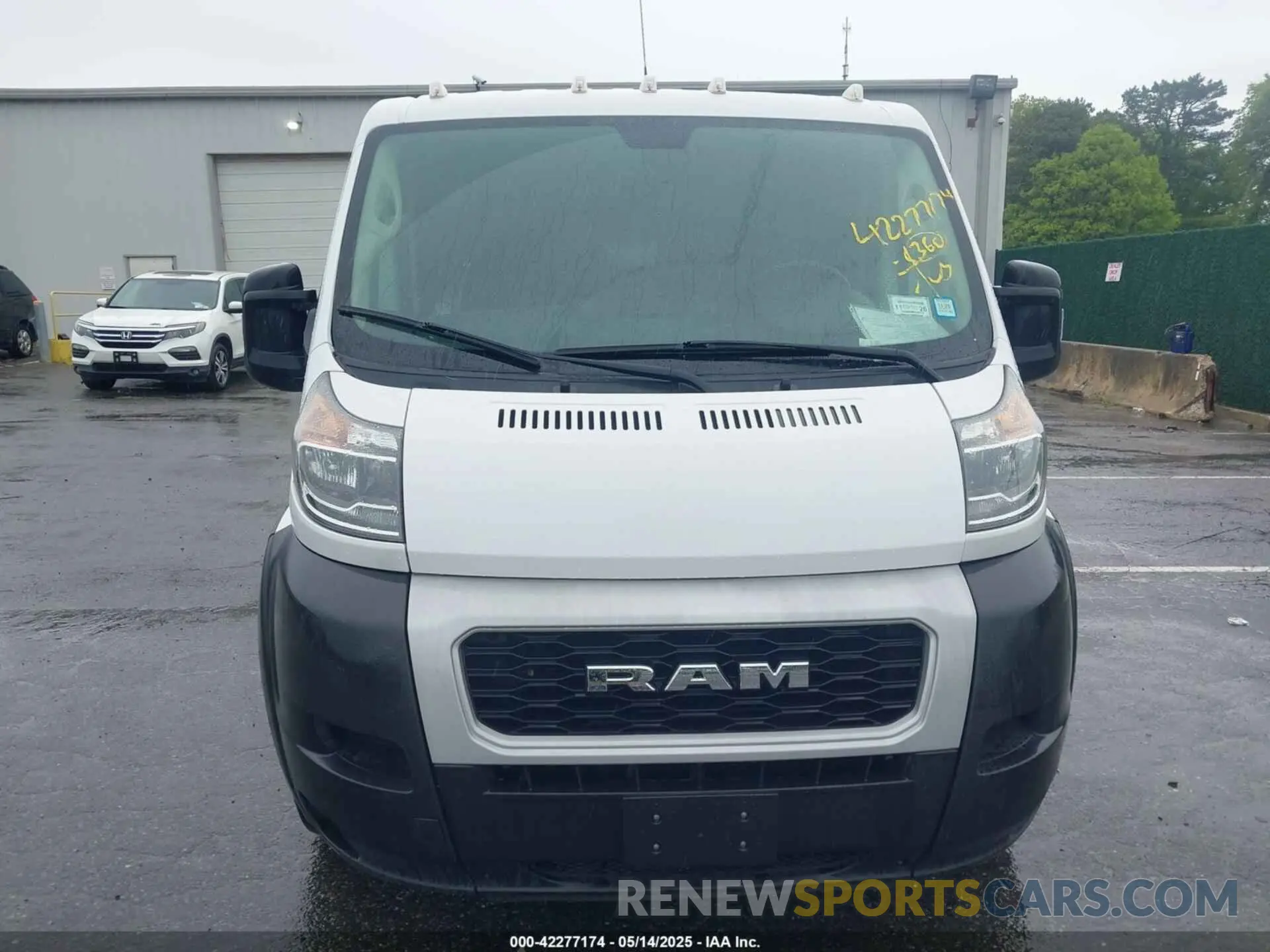 12 Photograph of a damaged car 3C6LRVAG9ME521265 RAM PROMASTER 1500 2021