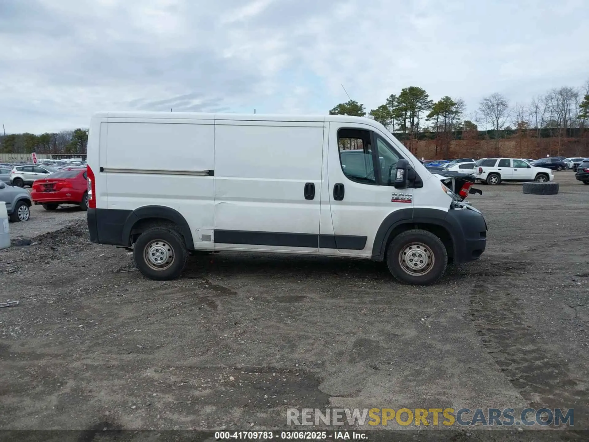 13 Photograph of a damaged car 3C6LRVAGXME559894 RAM PROMASTER 1500 2021
