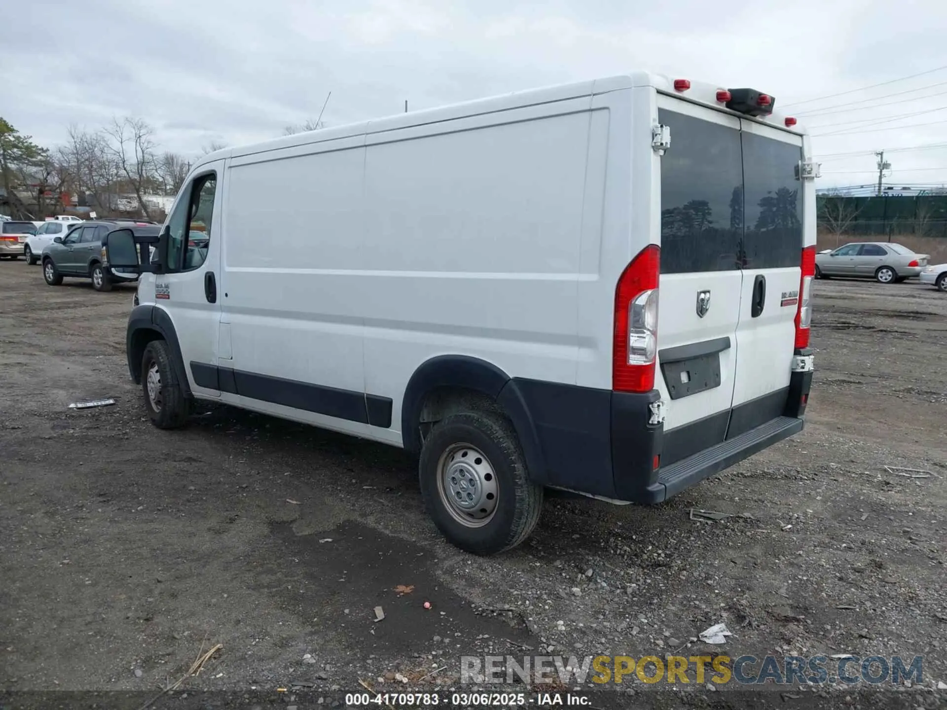 3 Photograph of a damaged car 3C6LRVAGXME559894 RAM PROMASTER 1500 2021