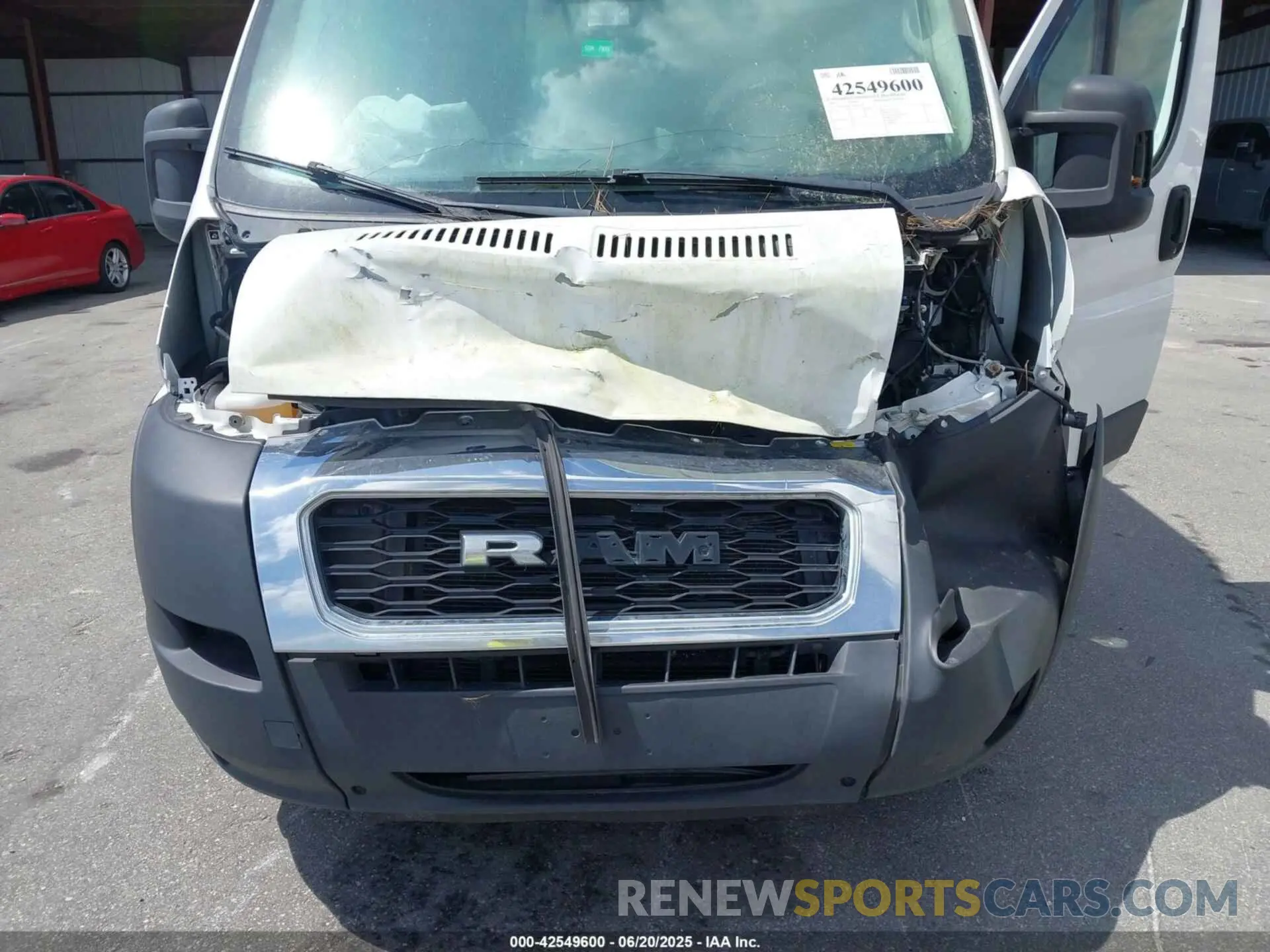 11 Photograph of a damaged car 3C6LRVBG2ME565140 RAM PROMASTER 1500 2021