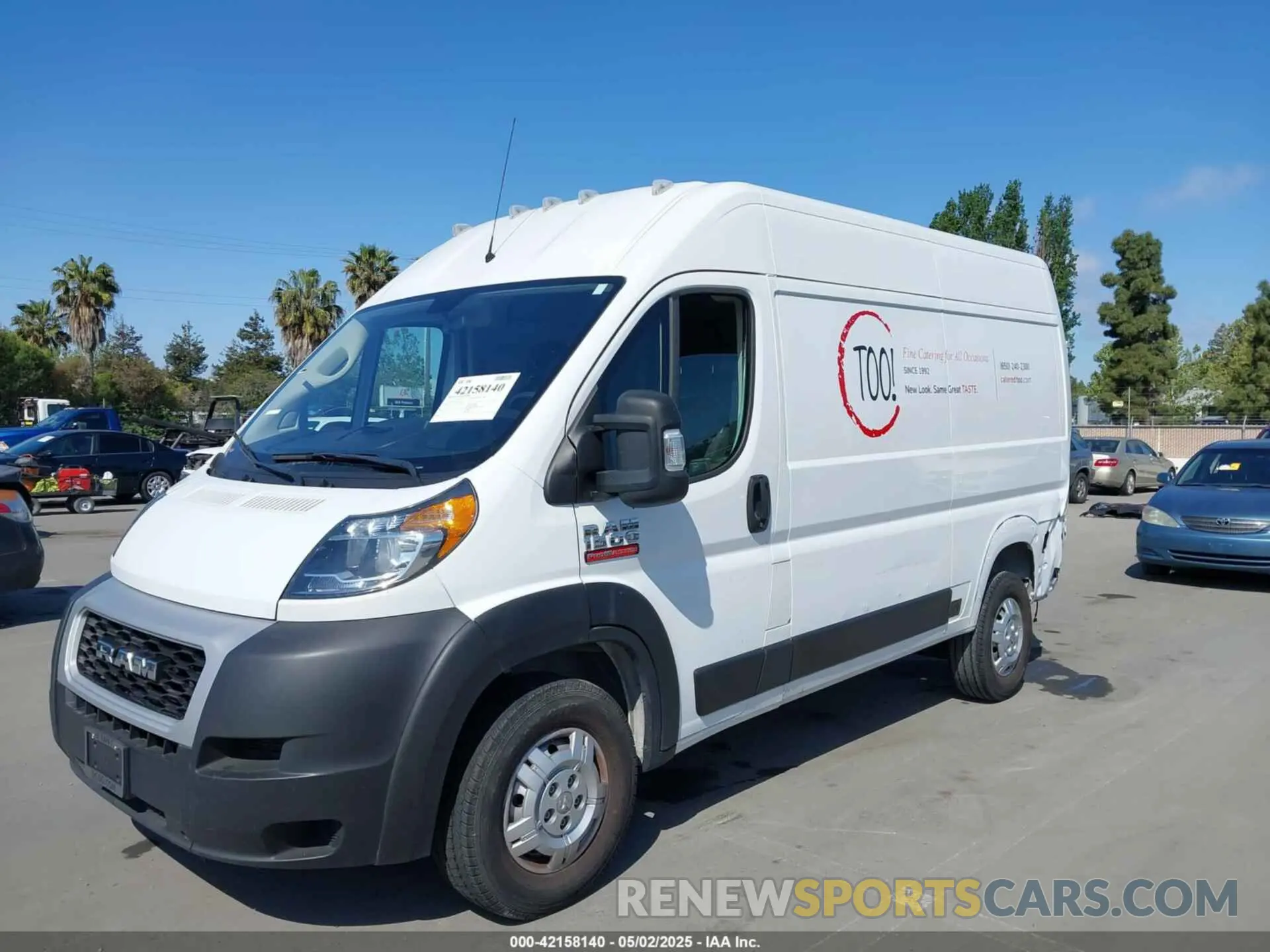 6 Photograph of a damaged car 3C6LRVBG5ME567156 RAM PROMASTER 1500 2021