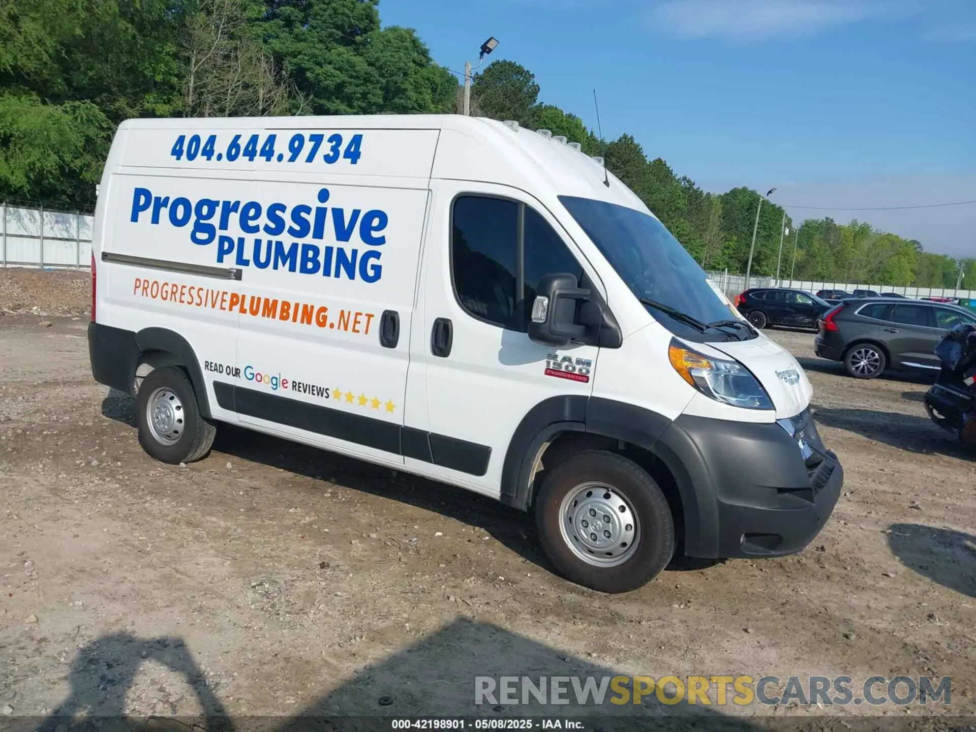 1 Photograph of a damaged car 3C6LRVBGXME553883 RAM PROMASTER 1500 2021