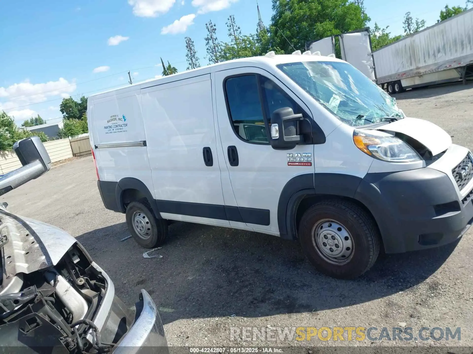12 Photograph of a damaged car 3C6LRVNG3ME546155 RAM PROMASTER 1500 2021