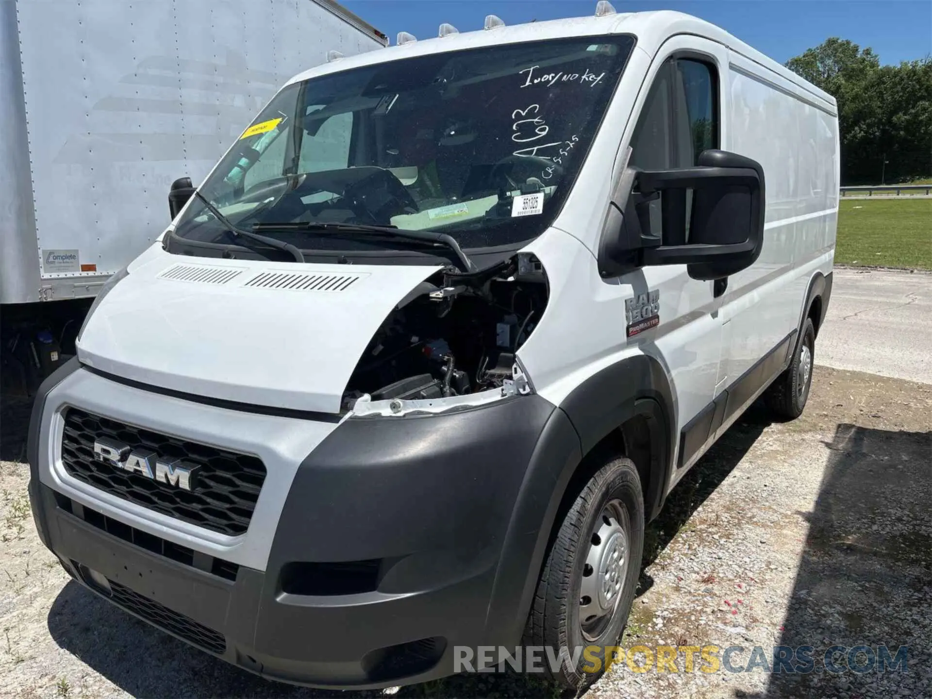 13 Photograph of a damaged car 3C6LRVAG2NE107312 RAM PROMASTER 1500 2022