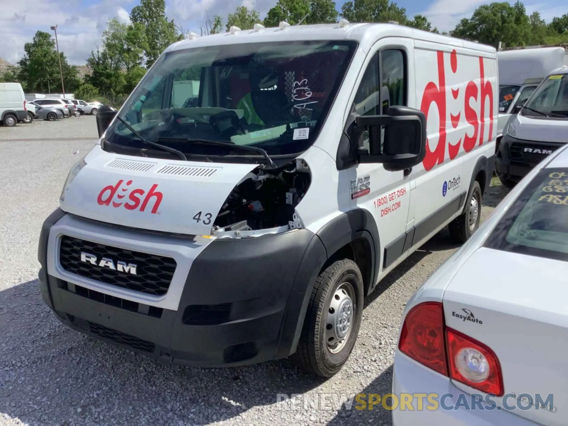 24 Photograph of a damaged car 3C6LRVAG2NE107312 RAM PROMASTER 1500 2022