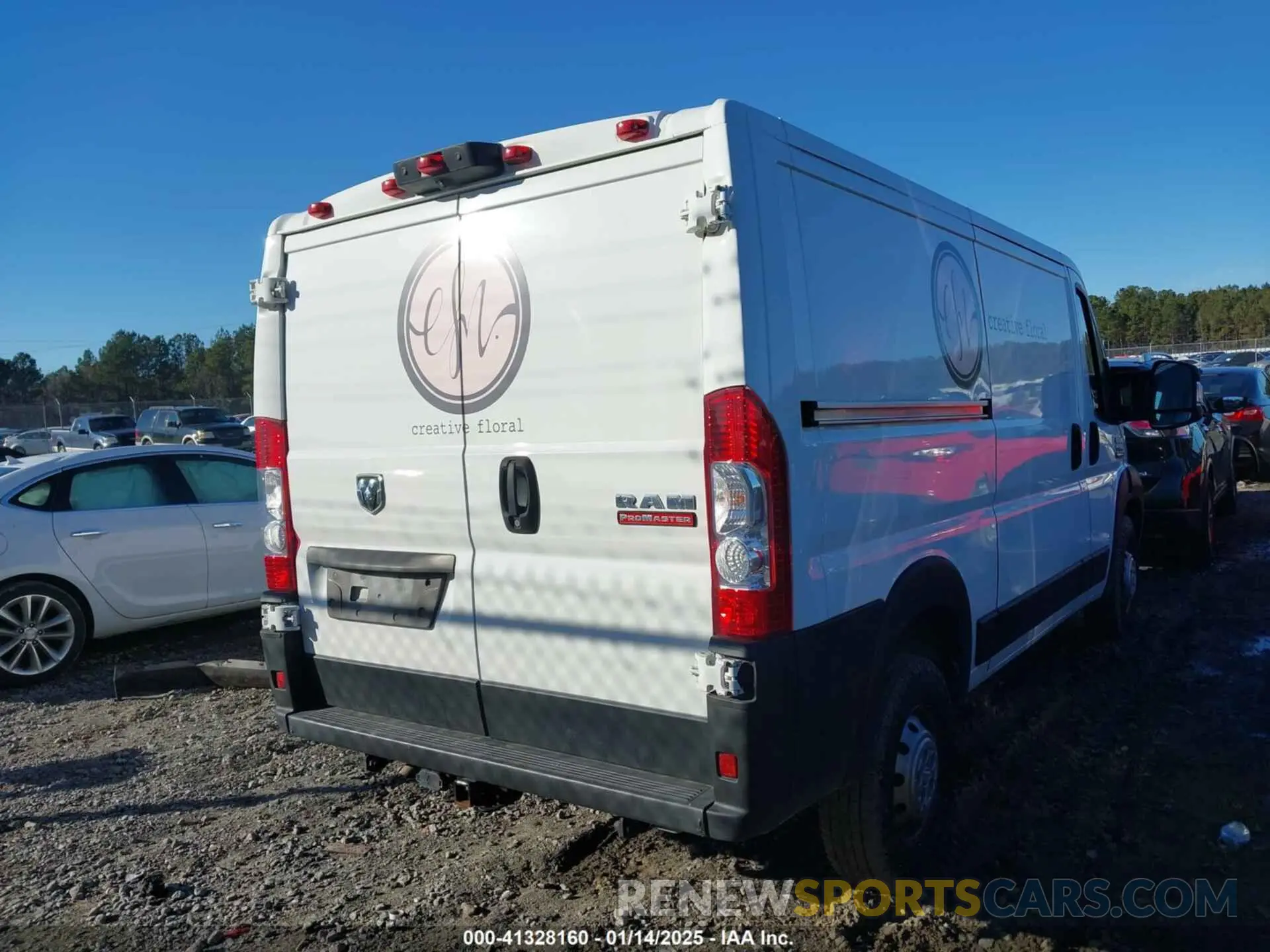 16 Photograph of a damaged car 3C6LRVAG8NE124566 RAM PROMASTER 1500 2022