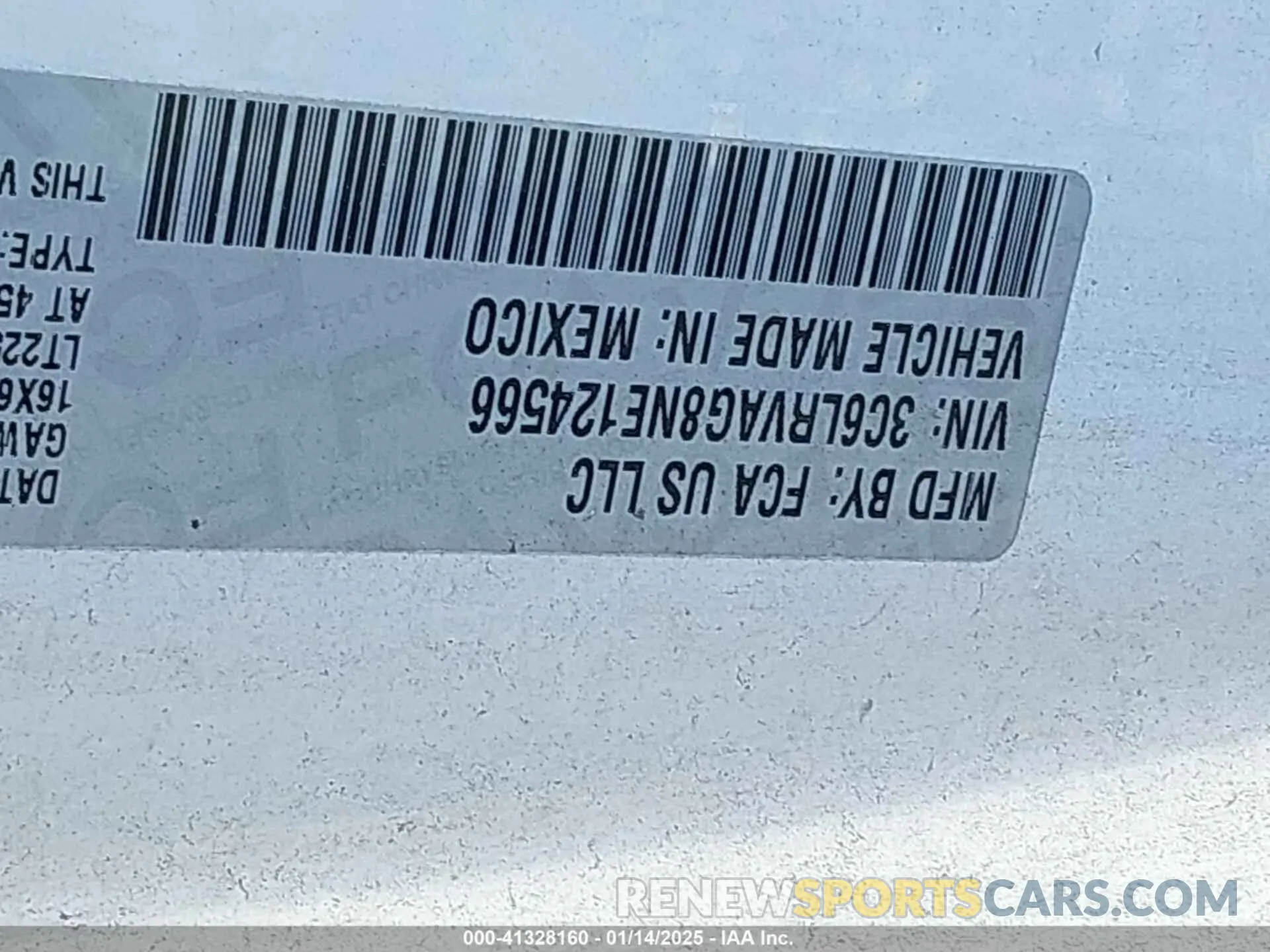 9 Photograph of a damaged car 3C6LRVAG8NE124566 RAM PROMASTER 1500 2022
