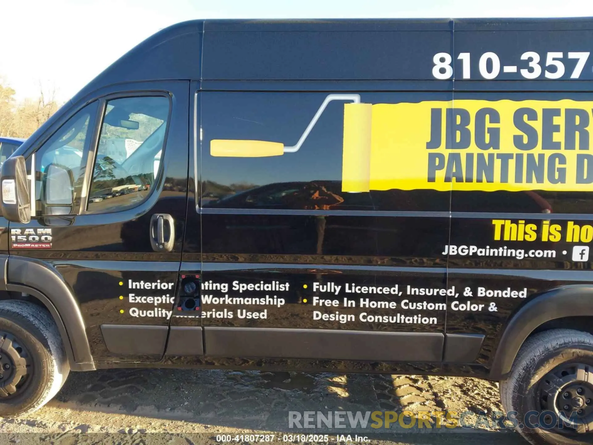 14 Photograph of a damaged car 3C6LRVBG2NE119149 RAM PROMASTER 1500 2022