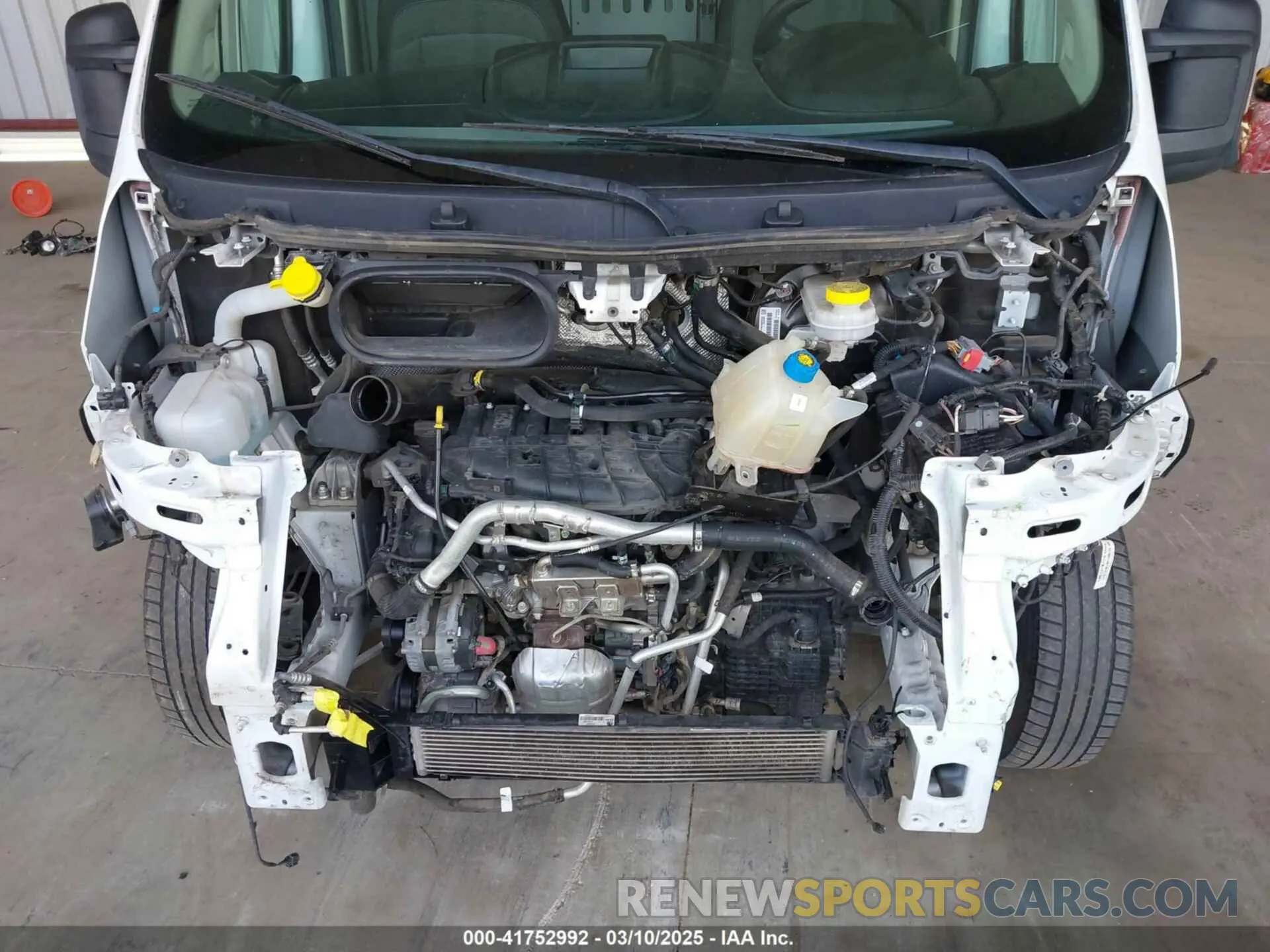 6 Photograph of a damaged car 3C6LRVBG6NE118795 RAM PROMASTER 1500 2022