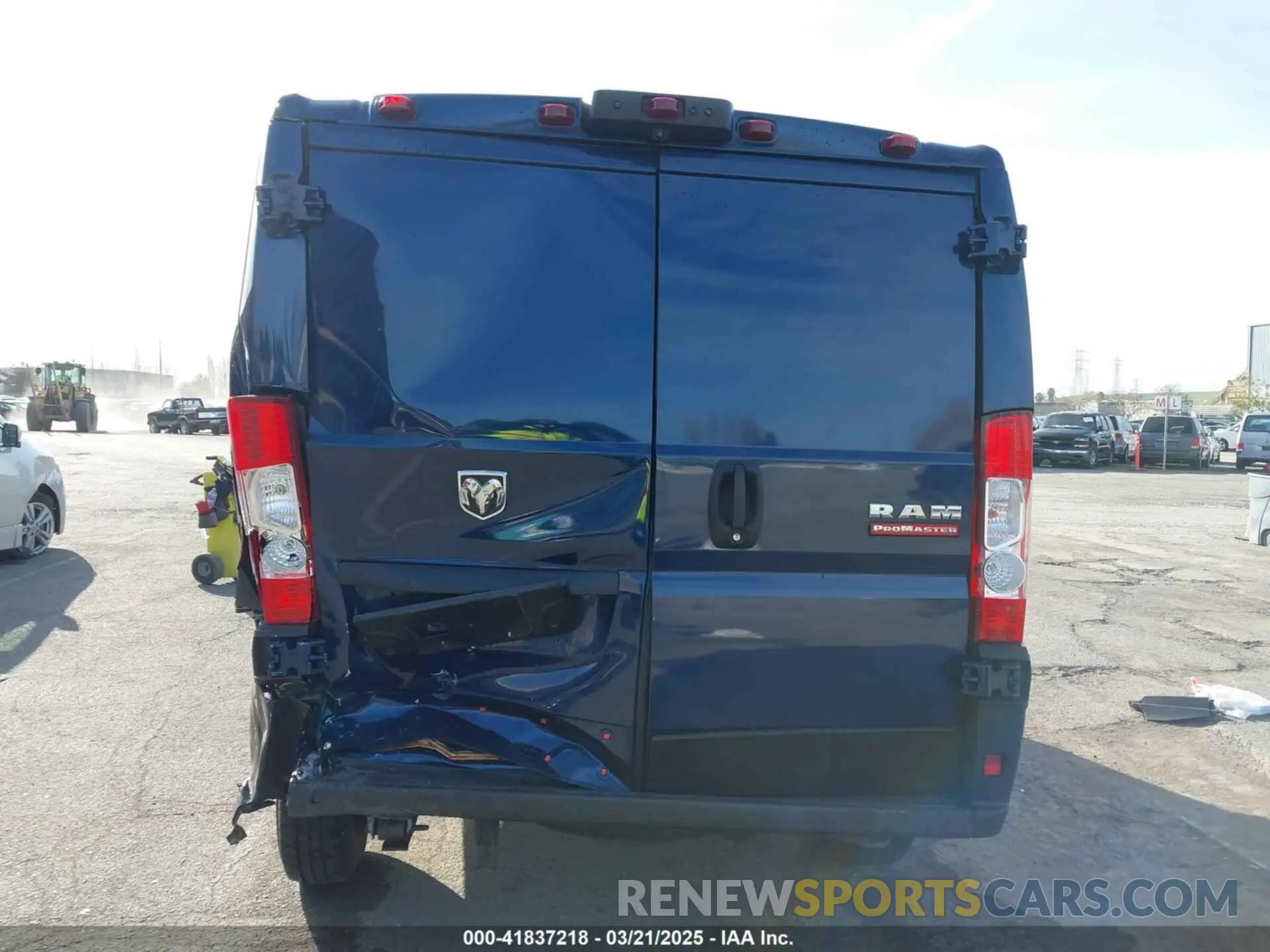 15 Photograph of a damaged car 3C6LRVNG5NE121179 RAM PROMASTER 1500 2022