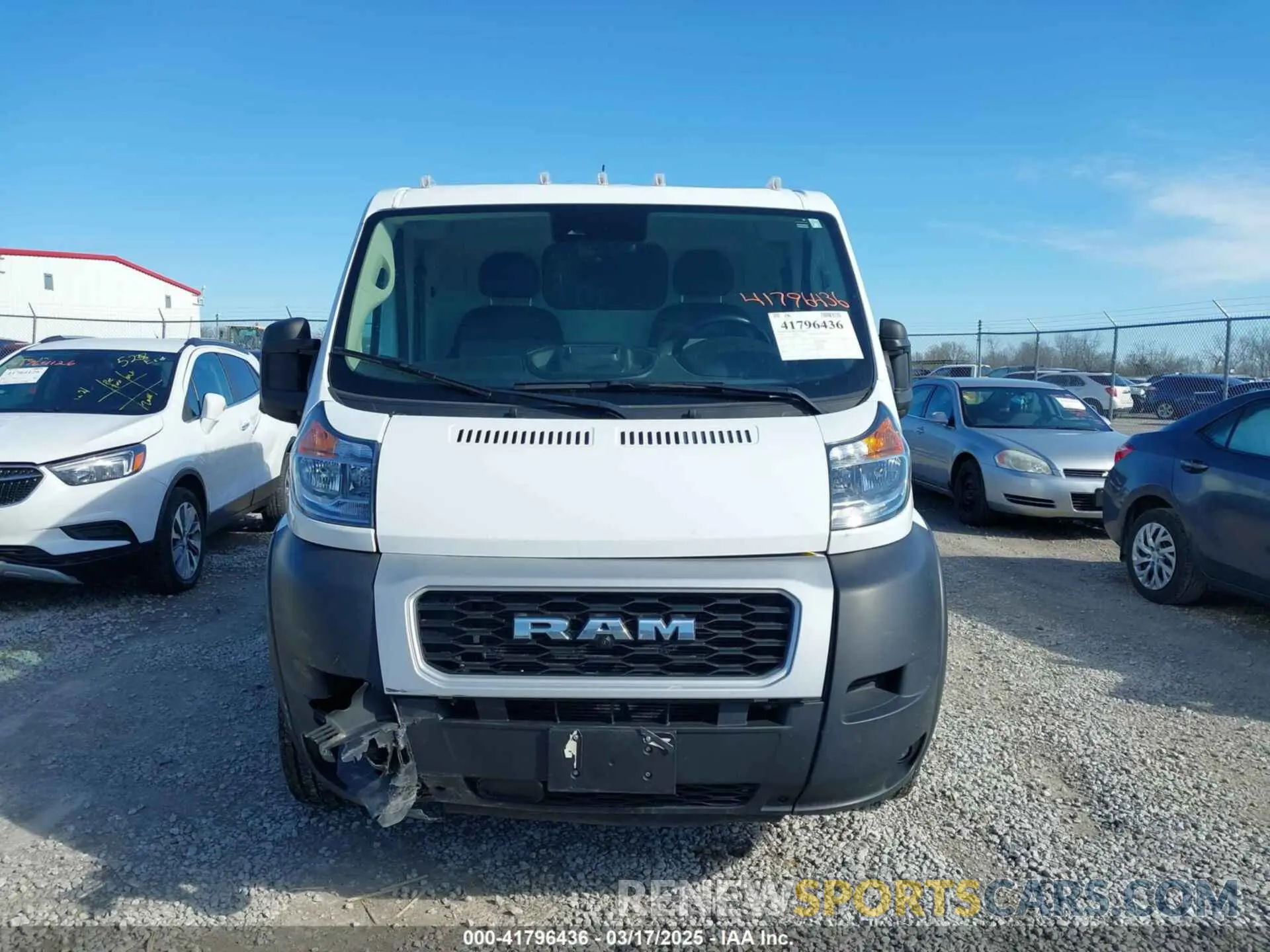 12 Photograph of a damaged car 3C6LRVNG7NE127629 RAM PROMASTER 1500 2022