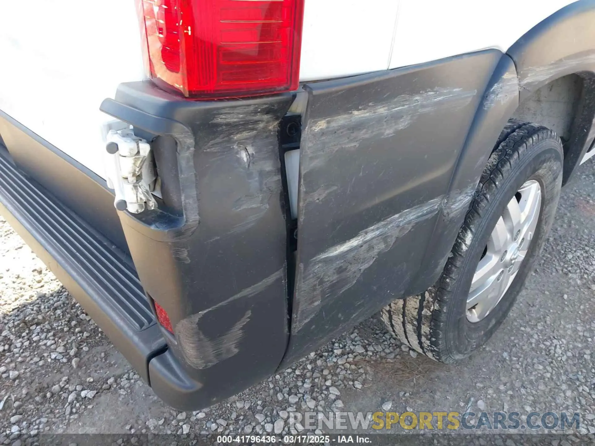 20 Photograph of a damaged car 3C6LRVNG7NE127629 RAM PROMASTER 1500 2022