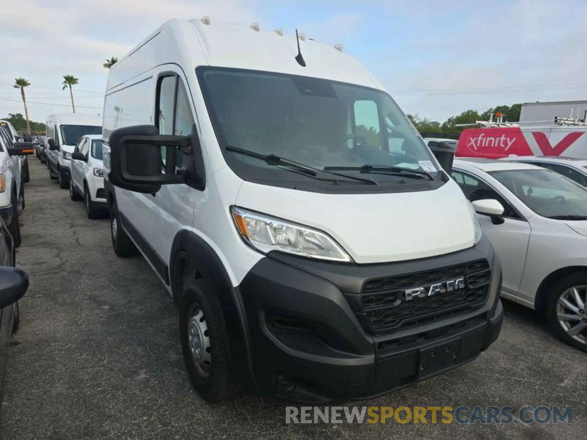 14 Photograph of a damaged car 3C6LRVBG0PE585939 RAM PROMASTER 1500 2023
