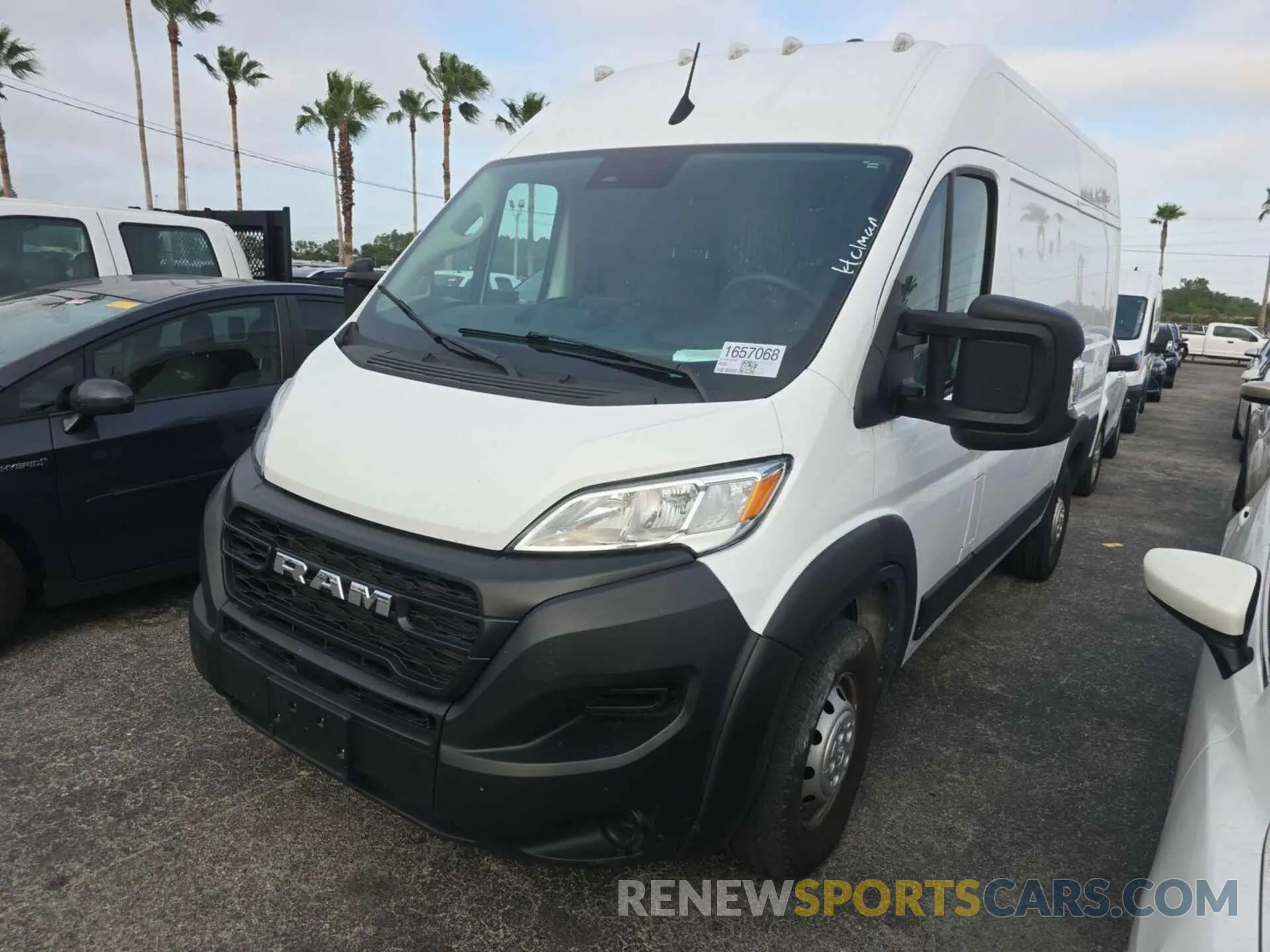 5 Photograph of a damaged car 3C6LRVBG0PE585939 RAM PROMASTER 1500 2023