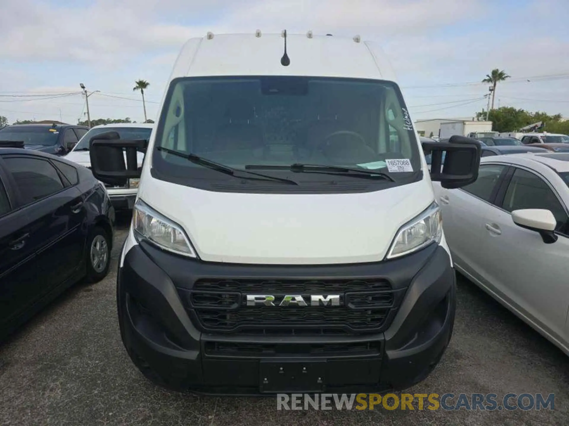 7 Photograph of a damaged car 3C6LRVBG0PE585939 RAM PROMASTER 1500 2023