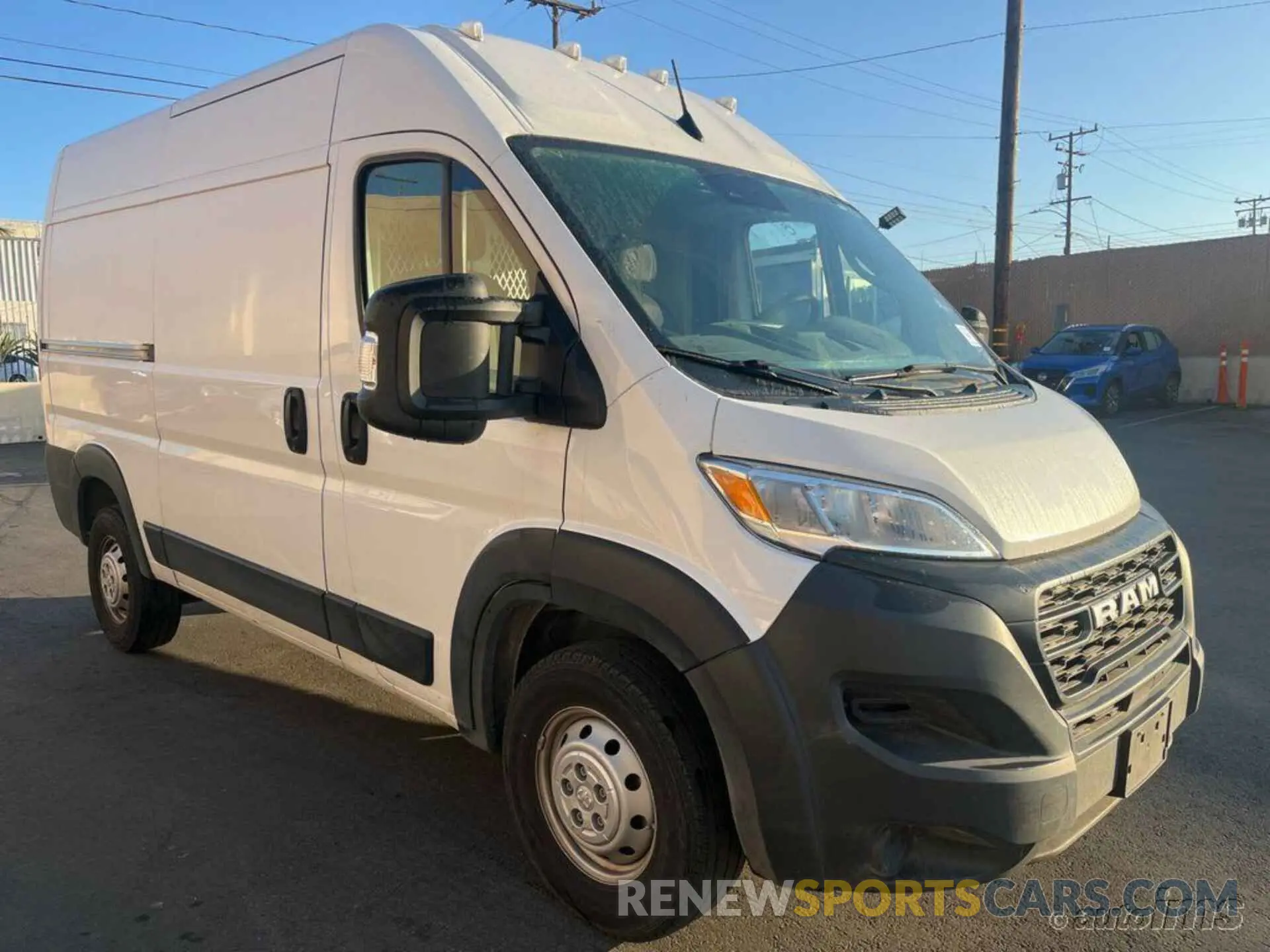 7 Photograph of a damaged car 3C6LRVBG3PE517683 RAM PROMASTER 1500 2023